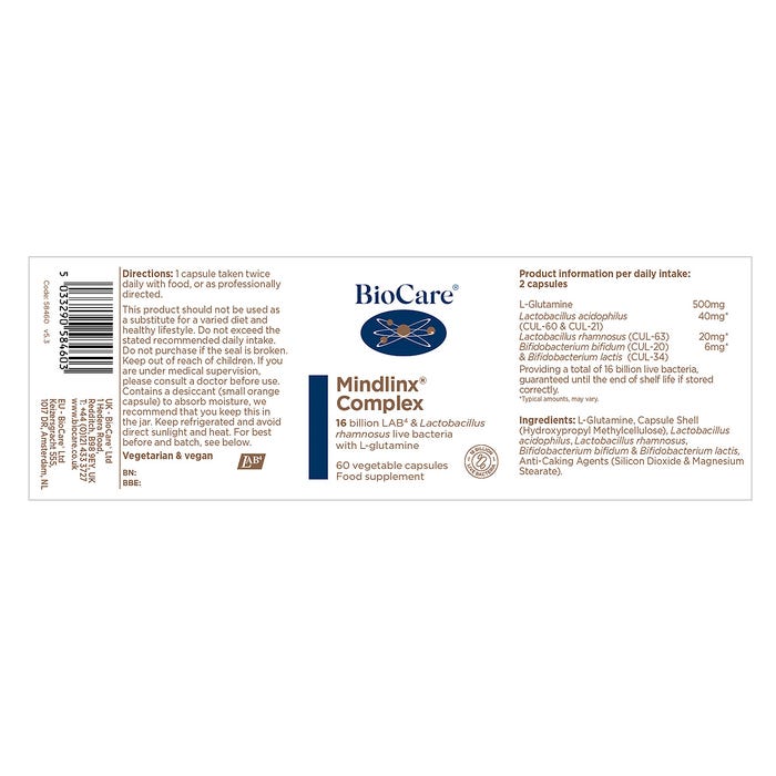 Biocare Mindlinx Complex 60 Capsules
