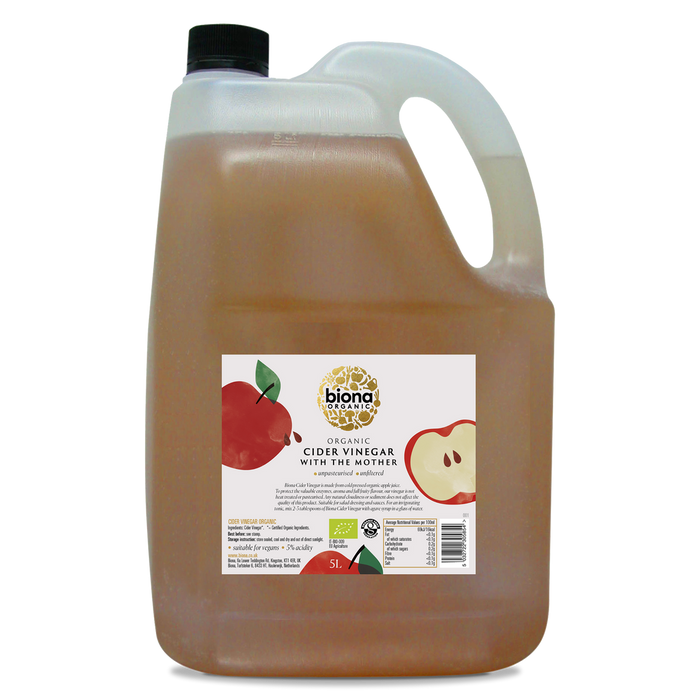 Biona Cider Vinegar with Mother 5L