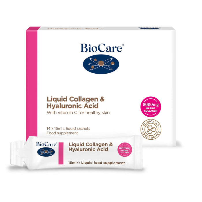 Biocare Collagen & Hyaluronic Acid 15ml x 14 Sachets