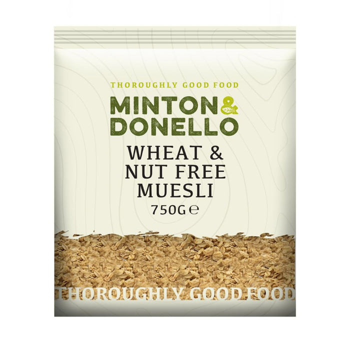 Minton & Donello Wheat & Nut Free Muesli 750g