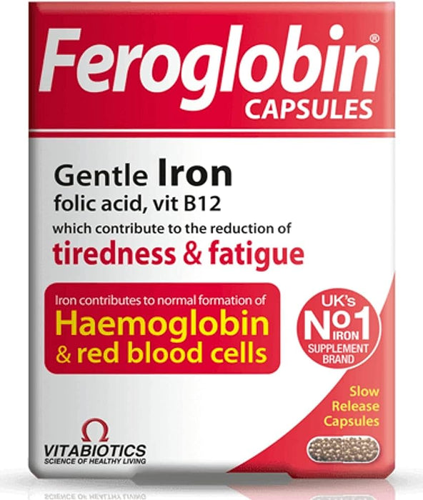 Vitabiotics Feroglobin 30 Capsules