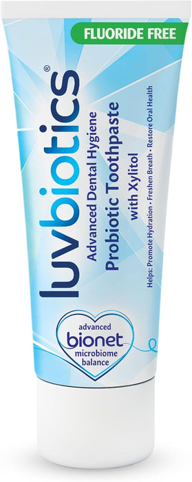 Luvbiotics Fluoride Free Original Toothpaste with Probiotics & Xylitol 75ML