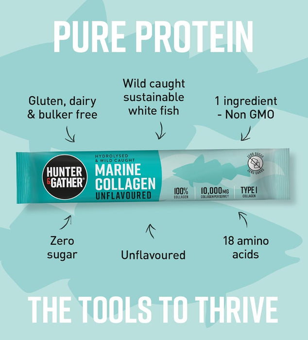 Hunter and Gather Marine Collagen Sachets 30 Sachets