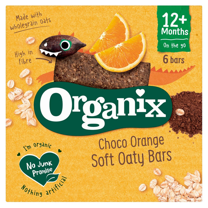 Organix Choc Orange Oat Bar 23g