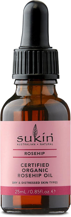 Sukin Rose Hip Oil Dropper 25ml