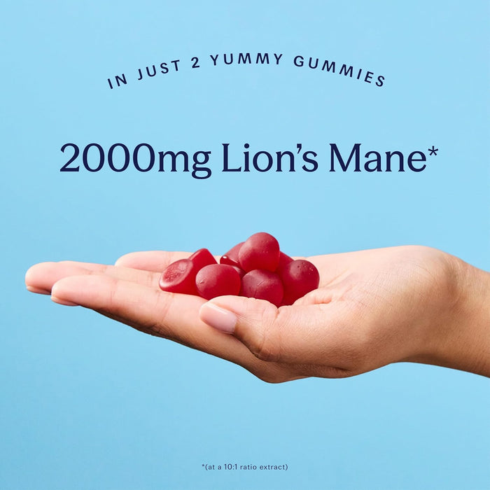 Trip Raspberry Lions Mane 60 Gummies