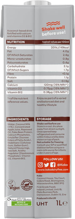 Koko Barista Foamy Milk 1L