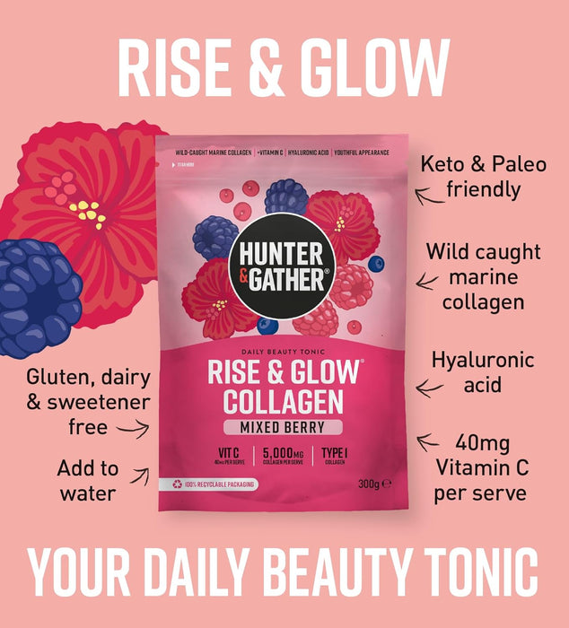 Hunter and Gather Rise & Glow Collagen 300g