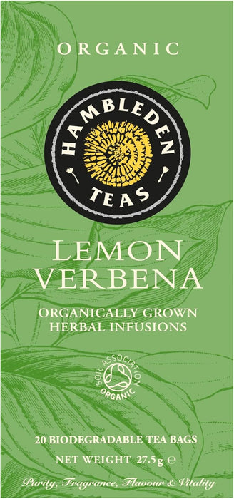 Hambleden Herbs Organic Lemon Verbena Tea 20 Bags