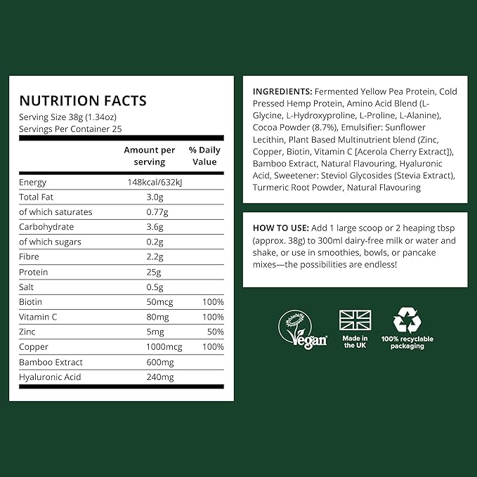 Vivo Collagen Builder Chocolate 950g