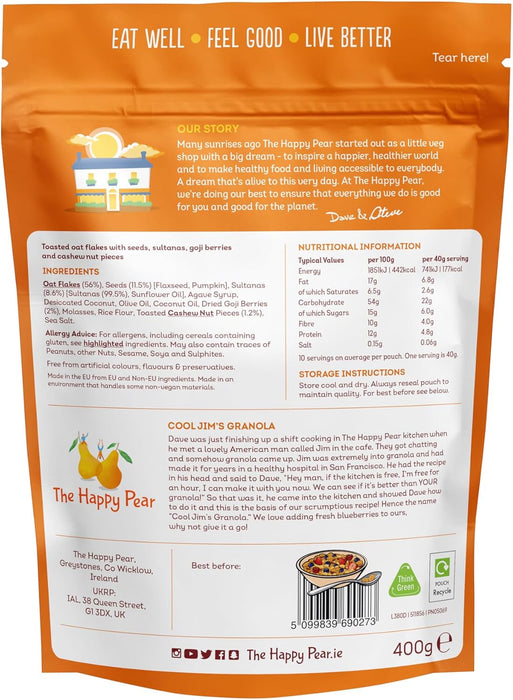 The Happy Pear Cool Jims Granola 400g