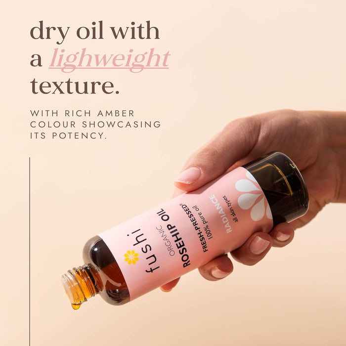 Fushi Wellbeing Organic Rosehip Seed Oil 100ml