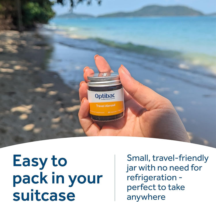 Optibac Travel Abroad 20 Capsules