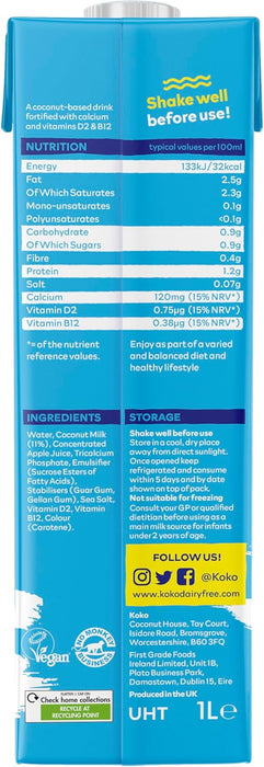 Koko Original Coconut Milk 1L