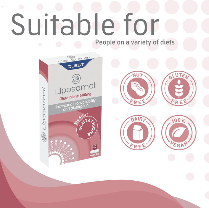 Quest Liposomal Gluthathione 30 Capsules