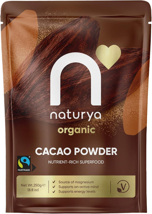 Naturya Organic Fair Trade Cacao Powder 250g