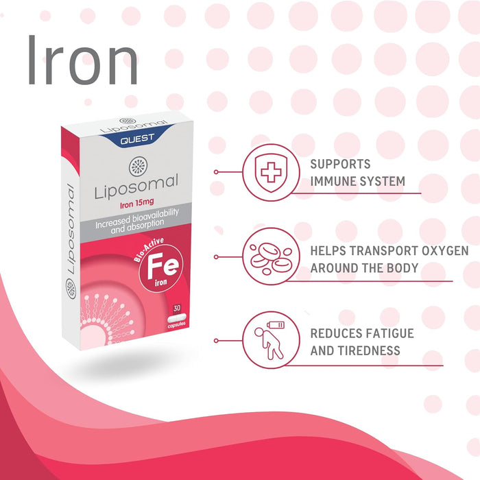 Quest Liposomal Iron 30 Capsules