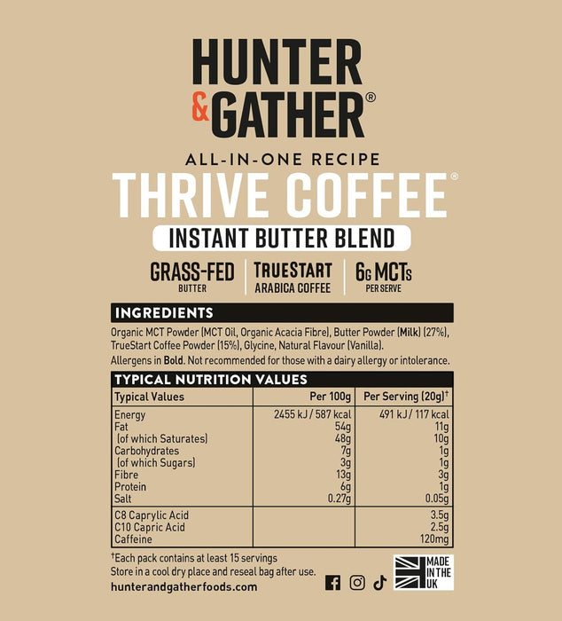 Hunter and Gather Thrive Coffee 300g