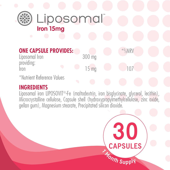 Quest Liposomal Iron 30 Capsules