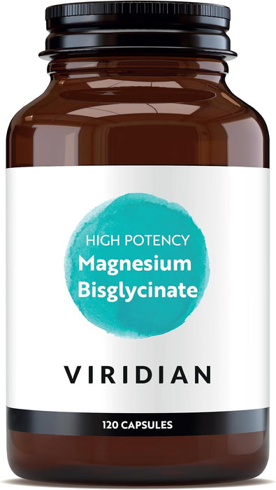 Viridian Magnesium Bisglycinate High Potency 120 Capsules