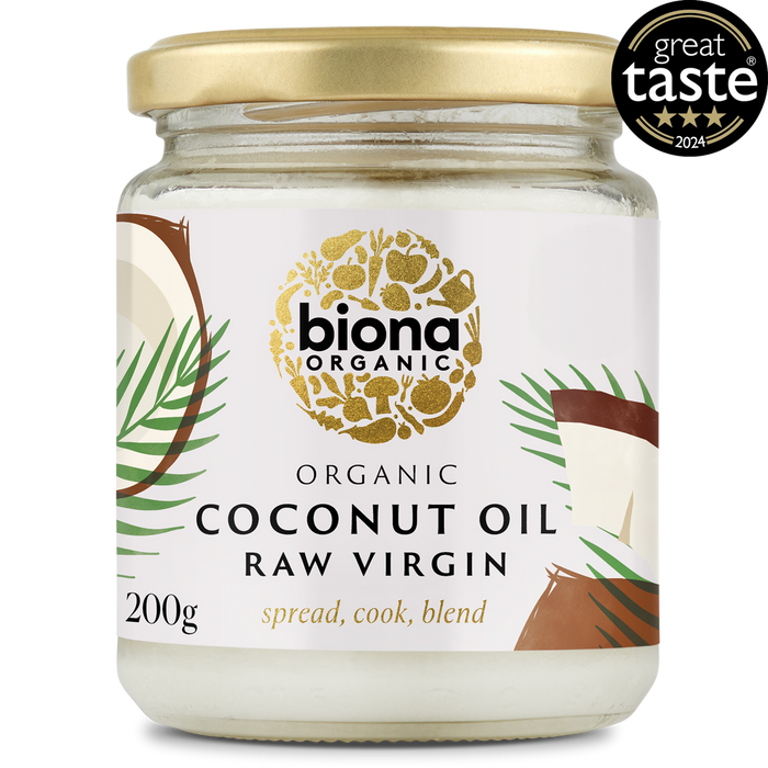 Biona Organic Raw Virgin Coconut Oil 200g