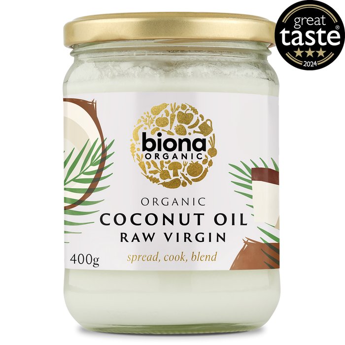 Biona Organic Raw Virgin Coconut Oil 400g