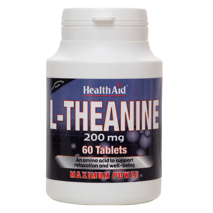 HealthAid L-Theanine 200mg 60 Tablets