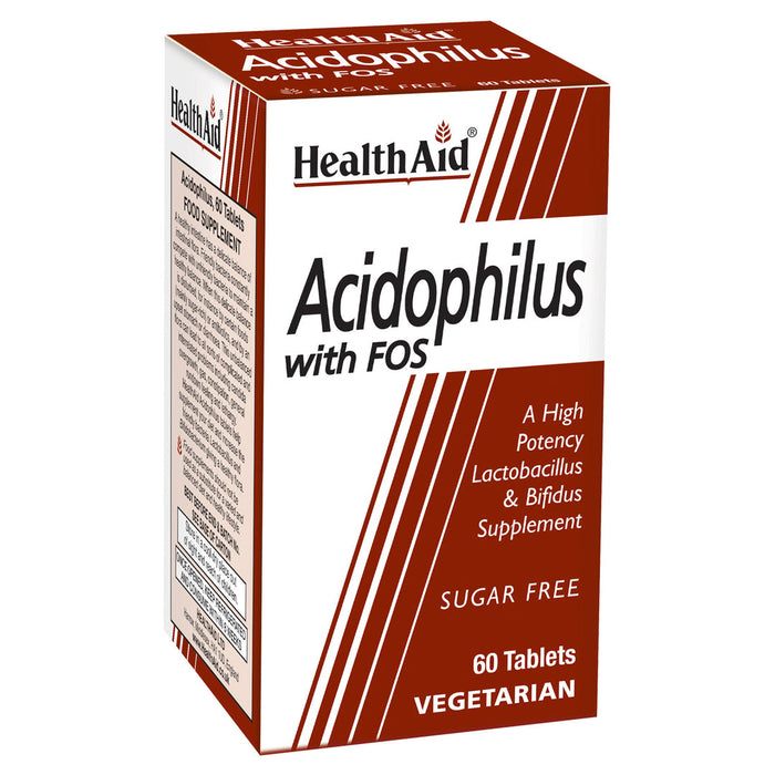 HealthAid Acidophilus With FOS 60 Tablets