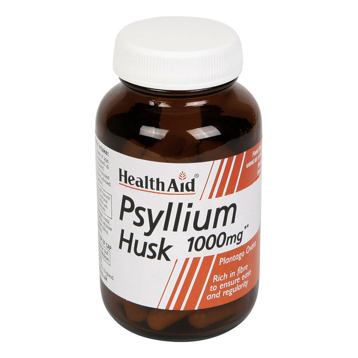 HealthAid Psyllium Husk 1000mg 60 Capsules