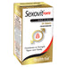 HealthAid Sex-O-Vit Forte 30 vegetarian tablets for strength, vigour, and vitality in gold and white packaging.