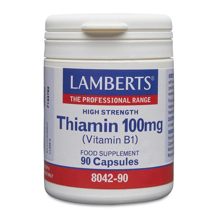 Lamberts Thiamin 100Mg (Vitamin B1) 90 Capsules