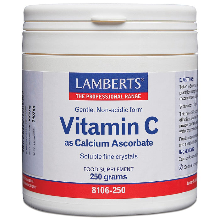 Lamberts Vitamin C Calcium Ascorbate 250g Crystals