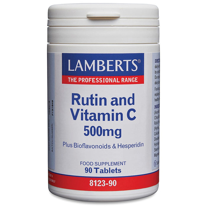 Lamberts Rutin & Vitamin C 500Mg + Bioflavonoids 90 Tabs