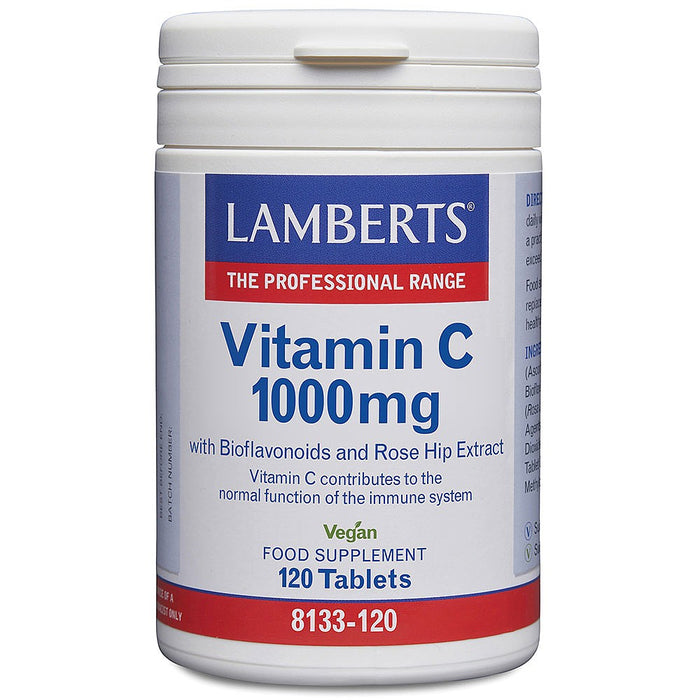 Lamberts Vitamin C 1000mg Plus Bioflavonoids 120 Tablets