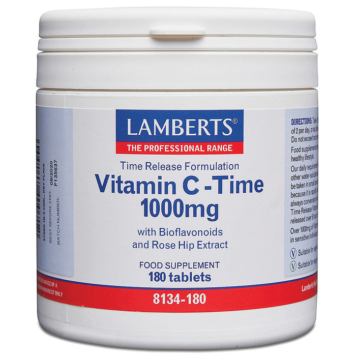 Lamberts Vitamin C Time Release 1000mg 180 Tabs