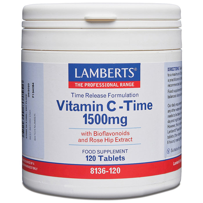 Lamberts Vitamin C Time Release 1500mg 120 Caps