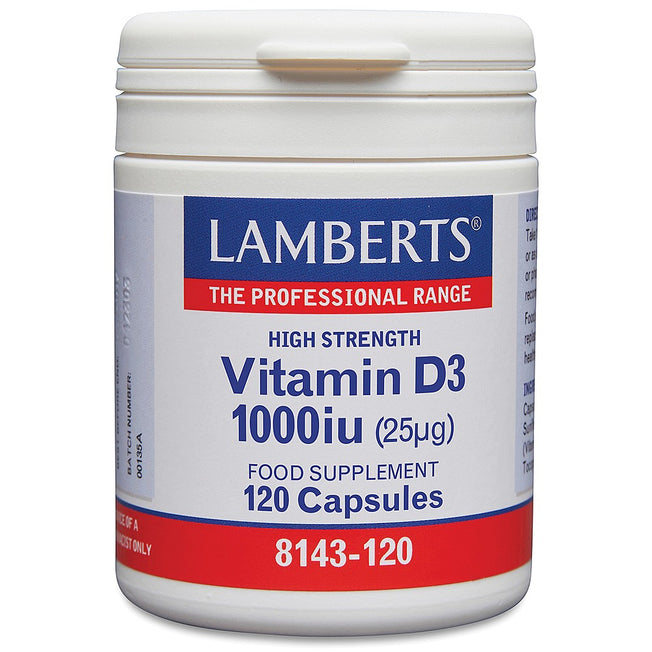 Lamberts Vitamin D3 1000iu 120 Tabs