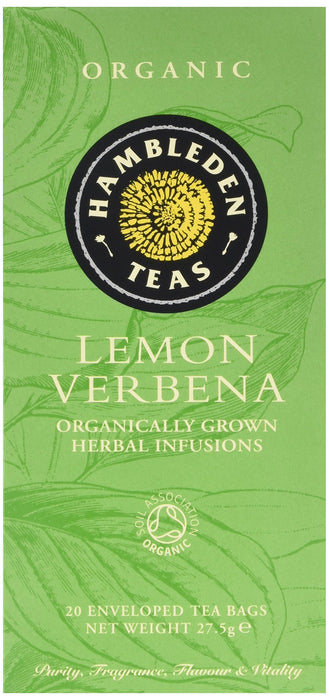 Hambleden Herbs Organic Lemon Verbena Tea 20 Bags