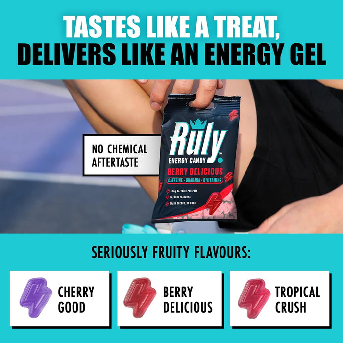 Ruly Cherry Energy Gummies 42g