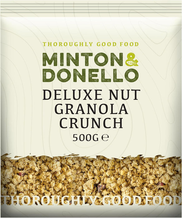 Minton & Donello Deluxe Nut Granola Crunch 500g
