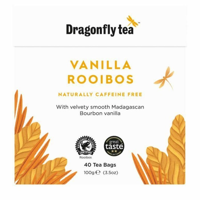 Dragonfly Tea Rooibos Vanilla 40 Bags