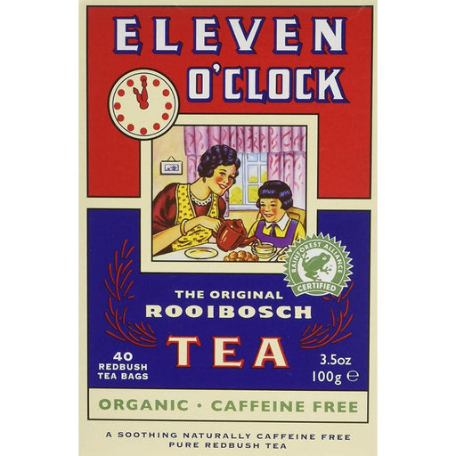 11 O'Clock Organic Rooibos Tea 40 Bags - Caffeine Free