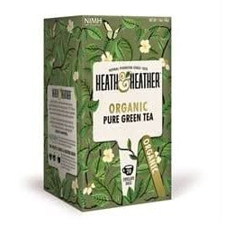 Heath & Heather Organic Green Tea 20 bags