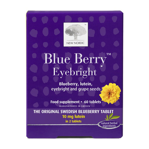 New Nordic Blue Berry Eyebright 60 Tablets