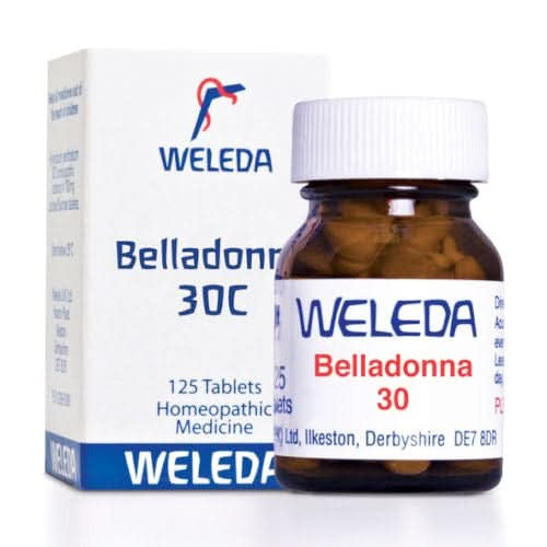 Weleda Belladonna 30c 125 tabs