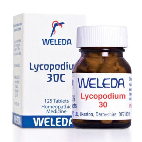 Weleda Lycopodium 30c 125 Tablets