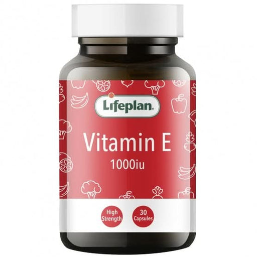 Lifeplan Vitamin E 1000iu 30 Capsules