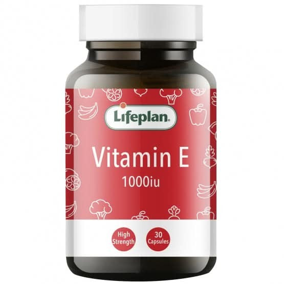 Lifeplan Vitamin E 1000iu 30 Capsules