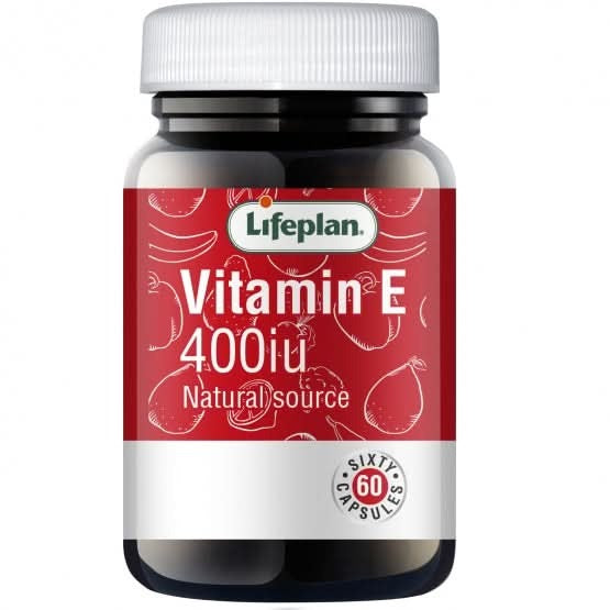 Lifeplan Vitamin E 400iu 60 Capsules