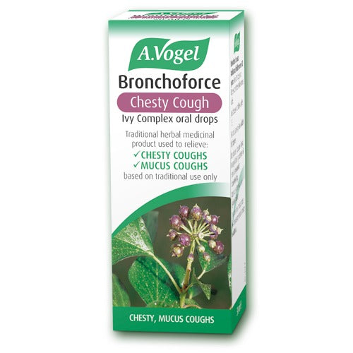 A.Vogel Bronchoforce Herbal Cough Syrup 50ml - Natural Ivy & Thyme